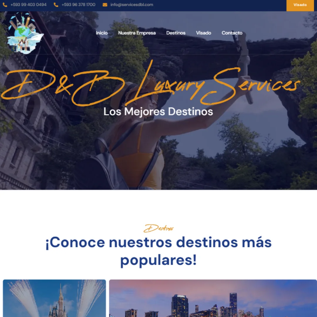 Captura de D&B Luxury Services